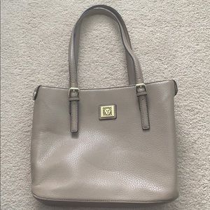 Beige Anne Klein Shoulder Purse